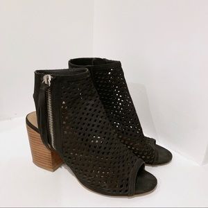 Steve Madden open toe booties